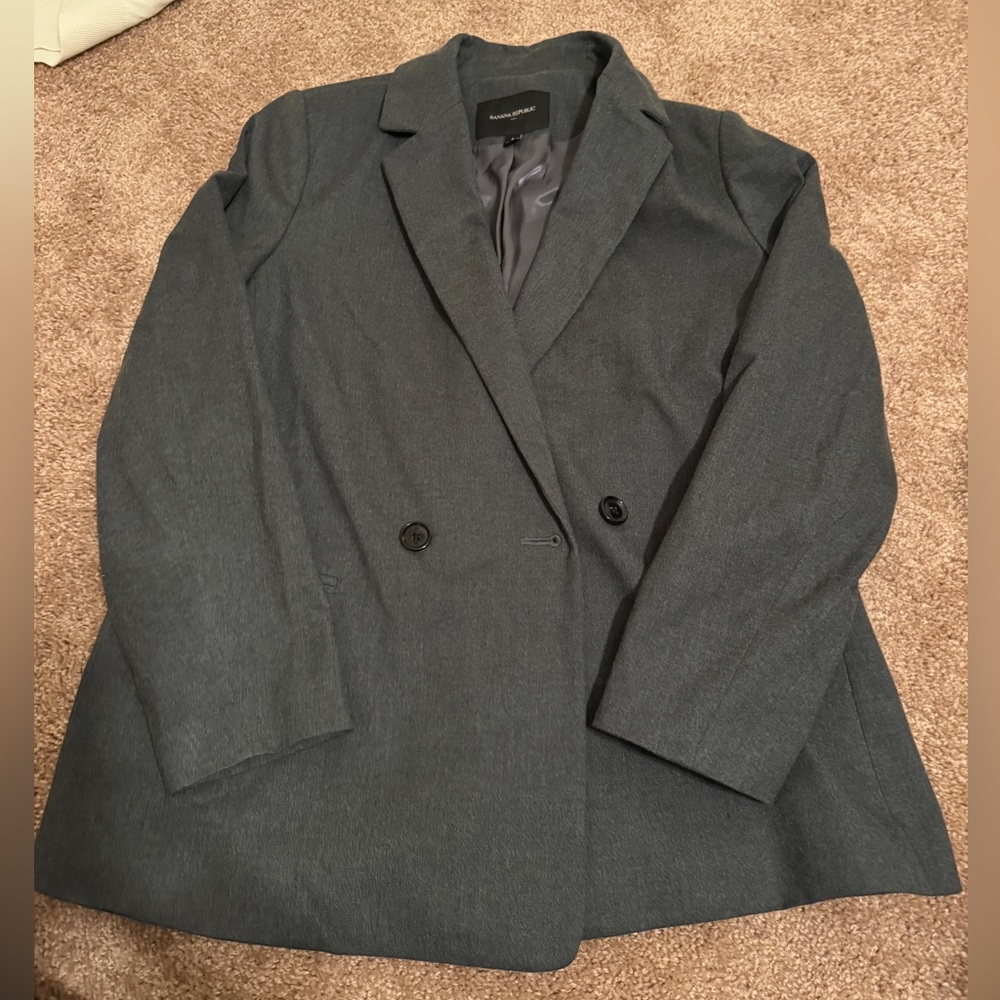 Banana Republic Women’s Grey Blazer/Jacket
